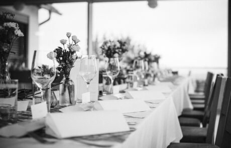 Tischdekoration Hochzeit