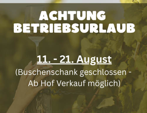 BETRIEBSURLAUB